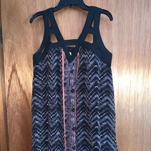 Multi color babydoll dress